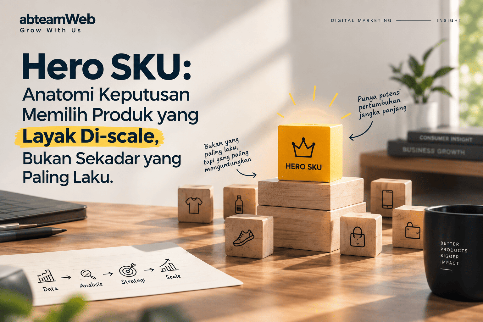 Hero SKU: Anatomi Keputusan Memilih Produk yang Layak Di-scale, Bukan Sekadar yang Paling Laku