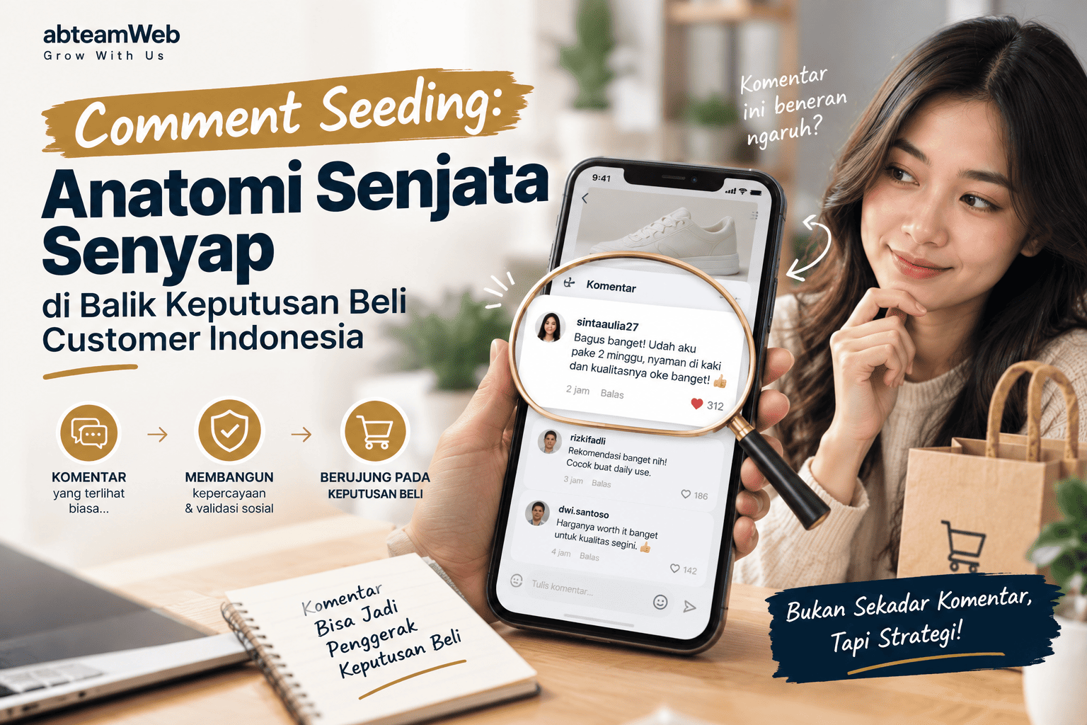 Comment Seeding: Anatomi Senjata Senyap di Balik Keputusan Beli Customer Indonesia