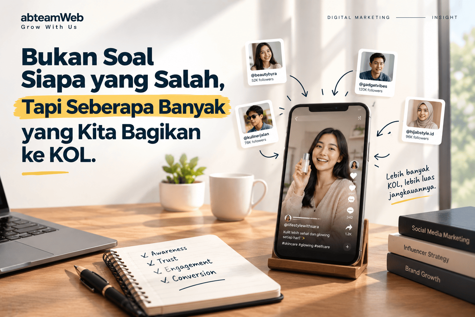Bukan Soal Siapa yang Salah, Tapi Seberapa Banyak yang Kita Bagikan ke KOL