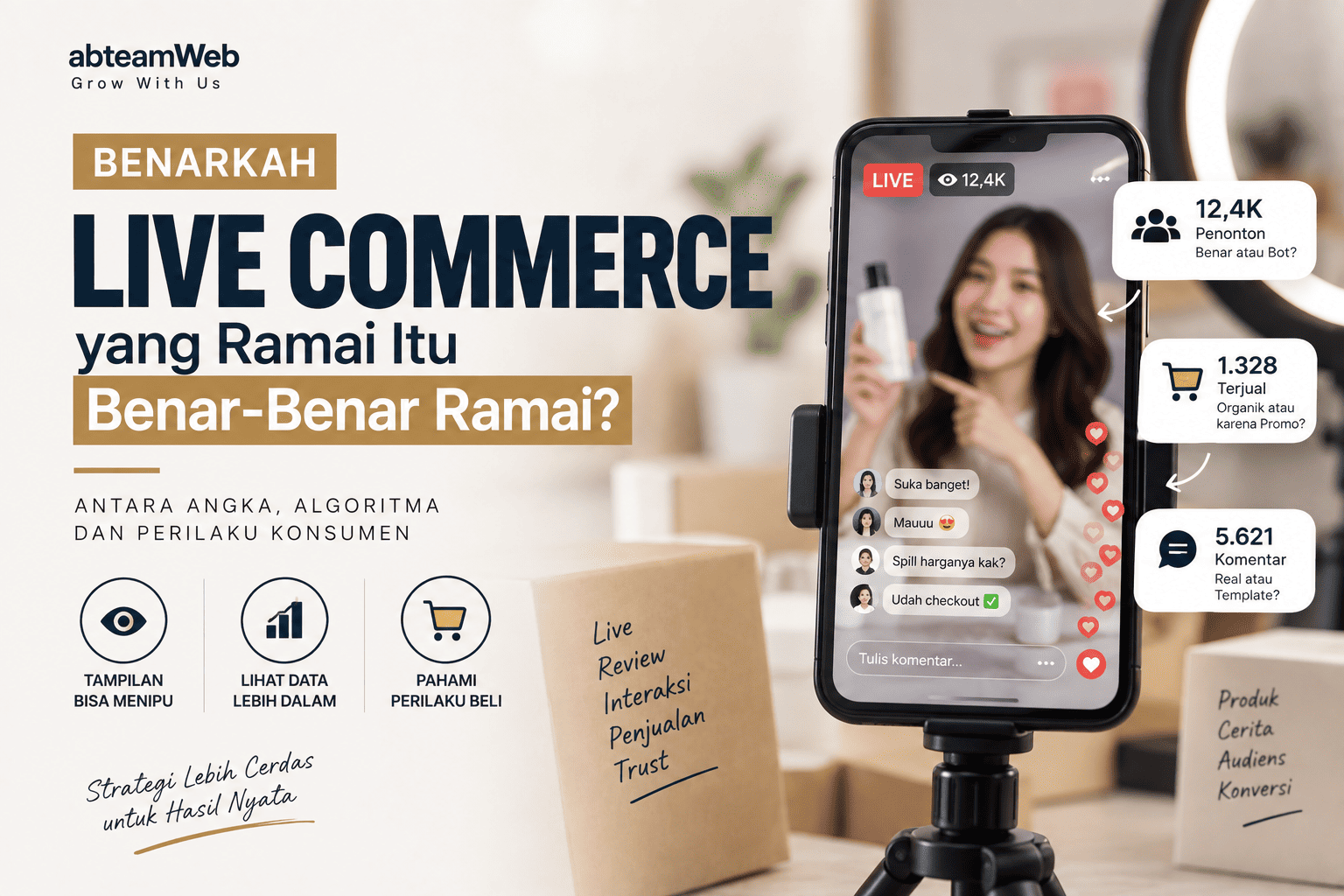 Benarkah Live Commerce yang Ramai Itu Benar-Benar Ramai?